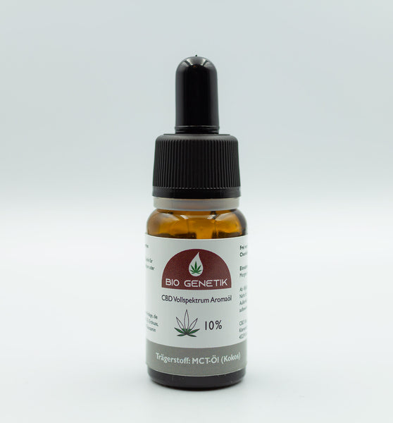 CBD Vollspektrum MCT Kokos Aromaöl 10%
