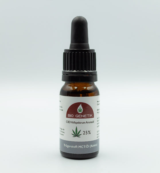 CBD Vollspektrum MCT Kokos Aromaöl 25%