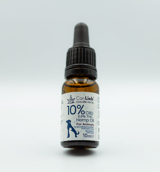 CBD Bio-Hanföl für Tiere 10% CanLieb