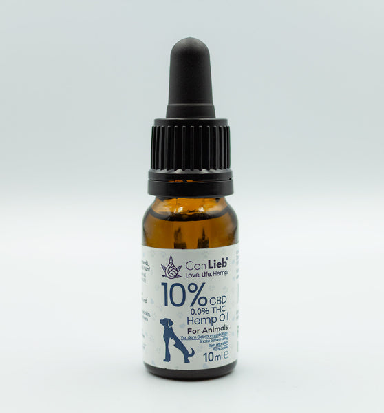 CBD Bio-Hanföl für Tiere 10% CanLieb